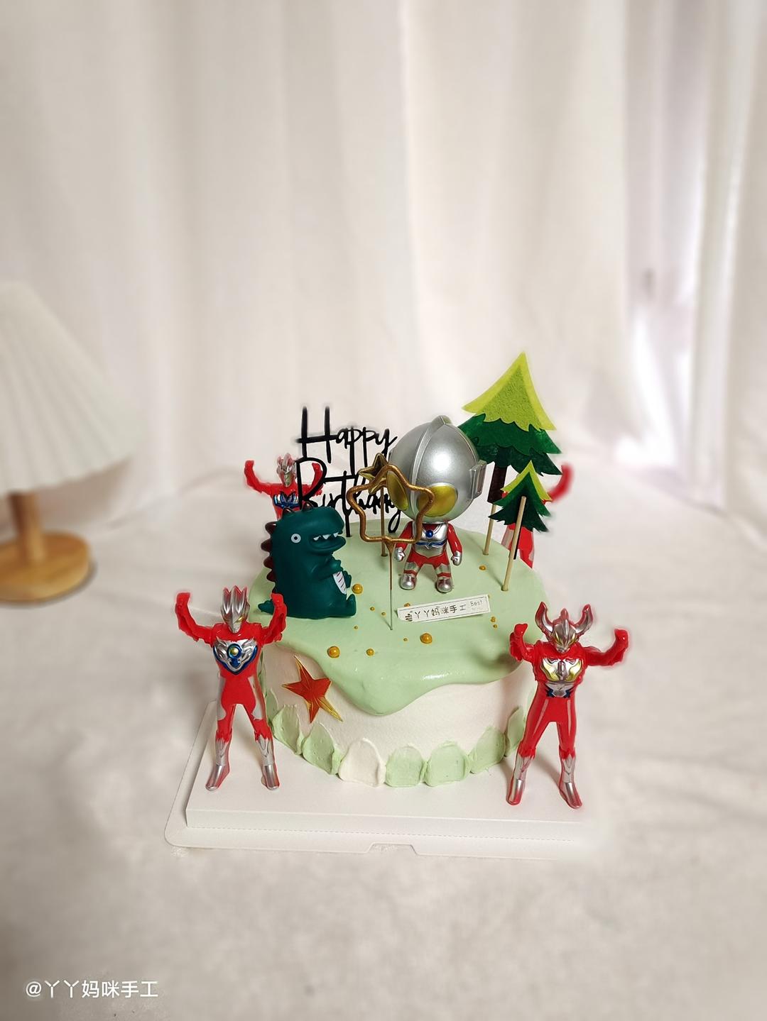 生日蛋糕—戚风六寸(高比克风炉版)