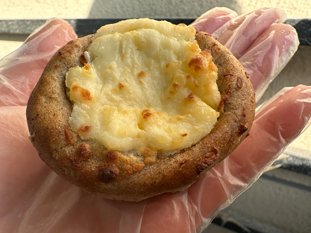 超低糖油荞麦乳酪司康（自用）