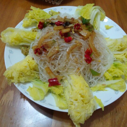 蒜蓉粉丝娃娃菜