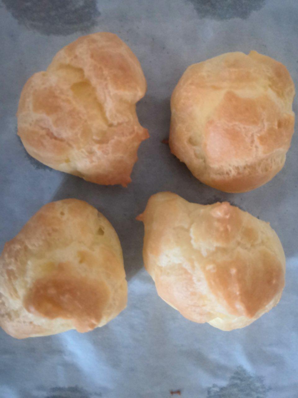 简单易成功的奶油小泡芙做法