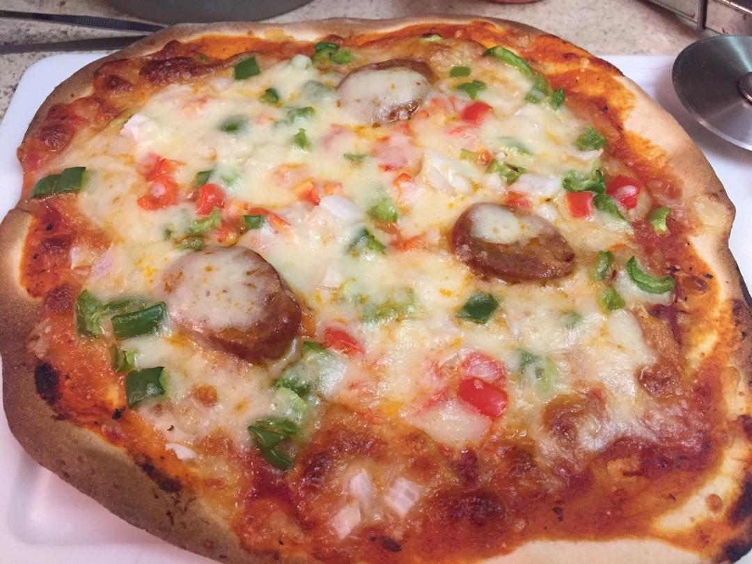 八寸披萨饼皮（四个）制作