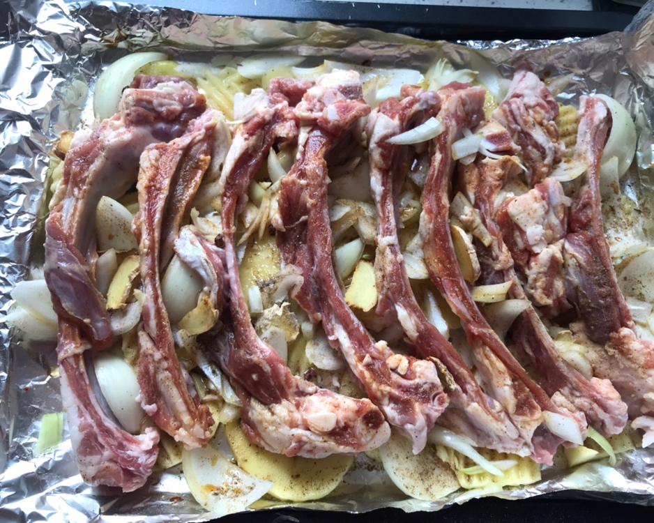 烤箱烤羊排～真香的做法