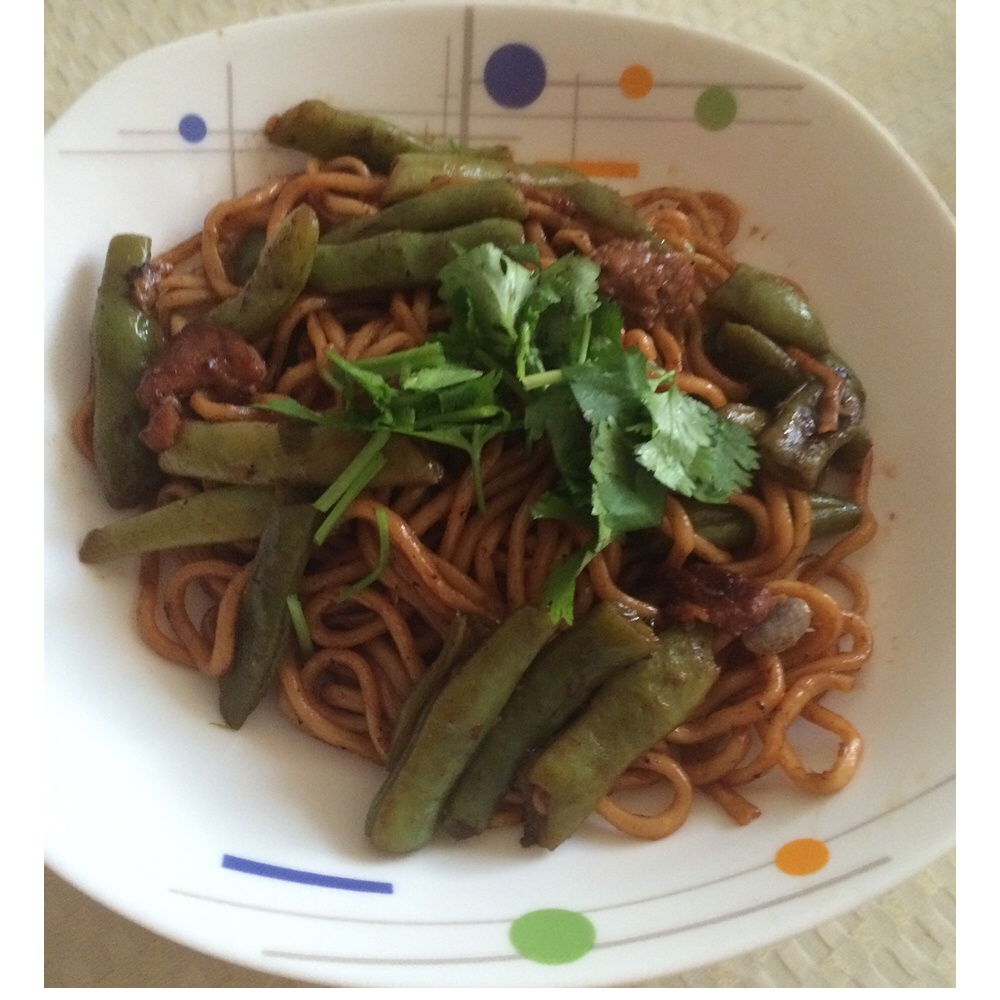 芸豆焖面（附万能的腌肉不老的办法）