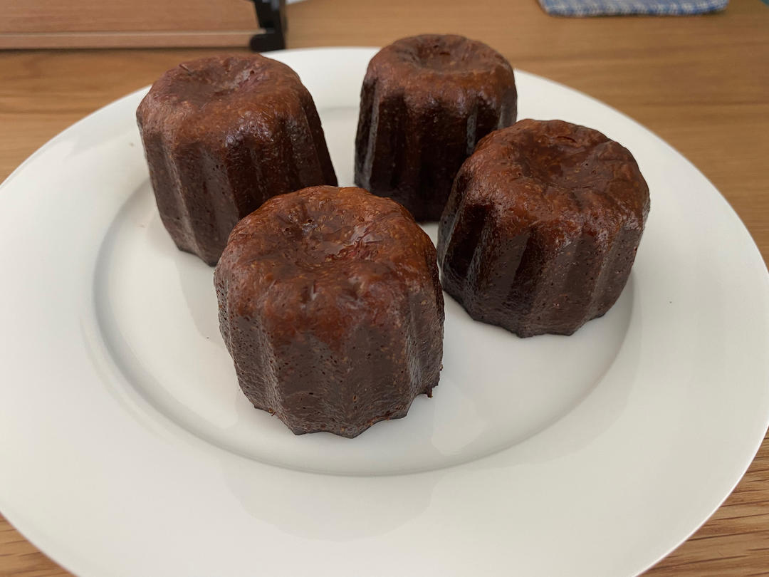 波尔多可露丽（鸳鸯奶茶与抹茶）—便宜钢模无需震面糊