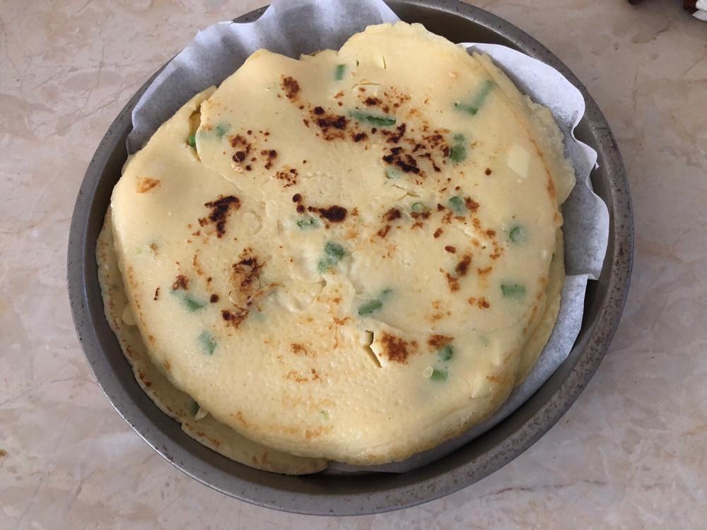 简单快手蔬菜鸡蛋煎饼