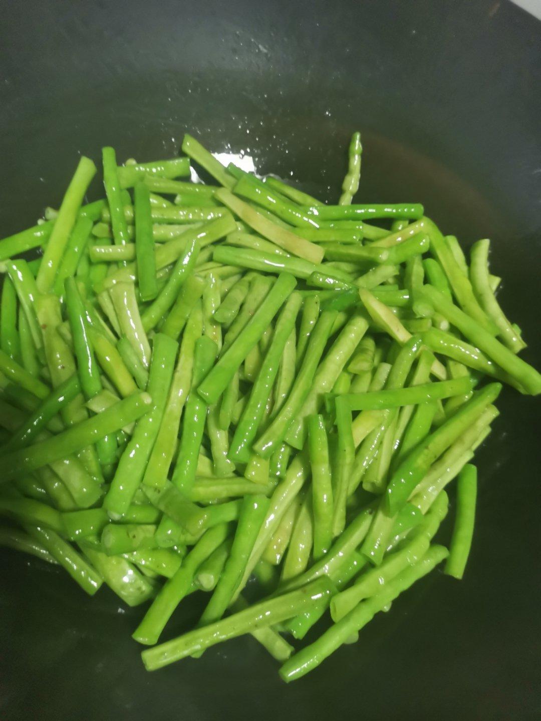 健康少油蒜泥拌长豆（豇豆）