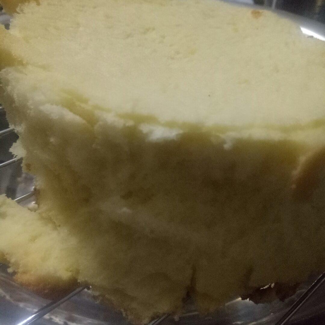 6寸原味戚风蛋糕