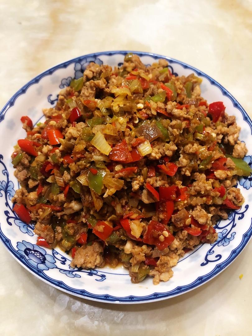 肉末炒三椒（下饭最爱）