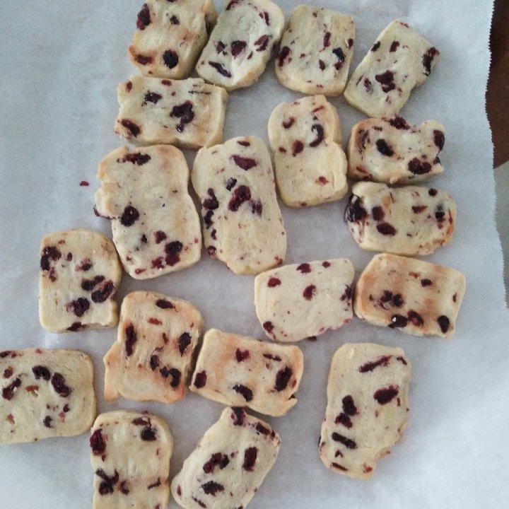 低糖少油版蔓越莓饼干
