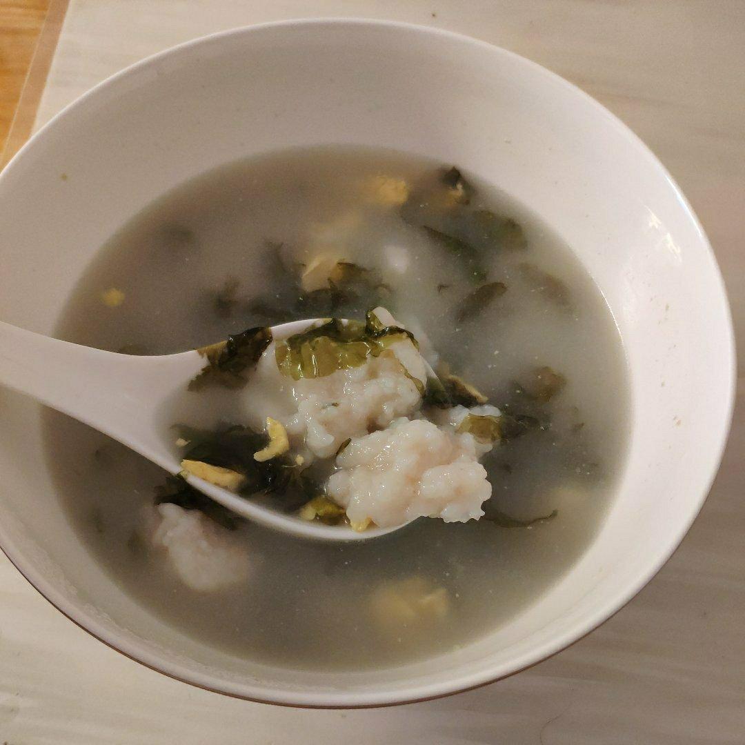 紫菜虾滑汤