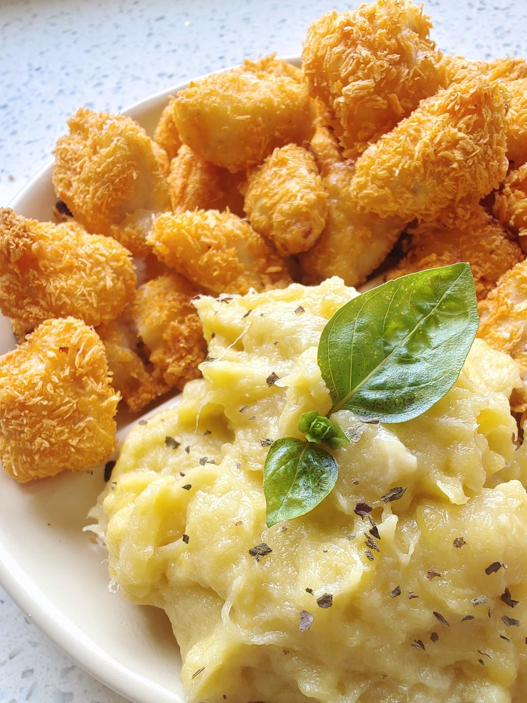 烤箱版炸鸡（配韩式辣酱）减肥也能吃！