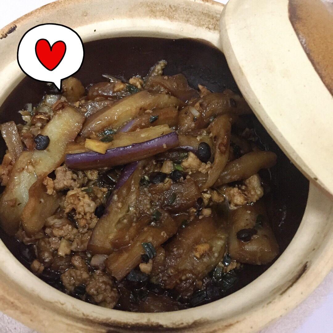 不好吃你打我的咸鱼茄子煲