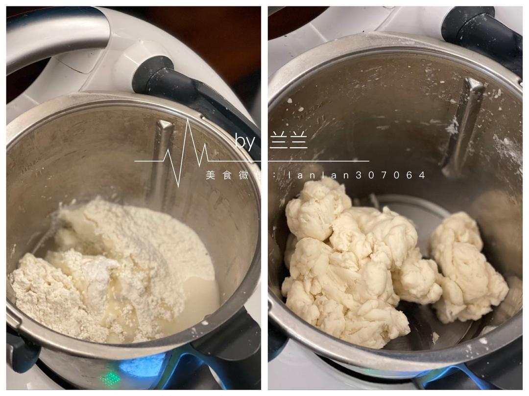 纯奶手撕吐司的做法 步骤1