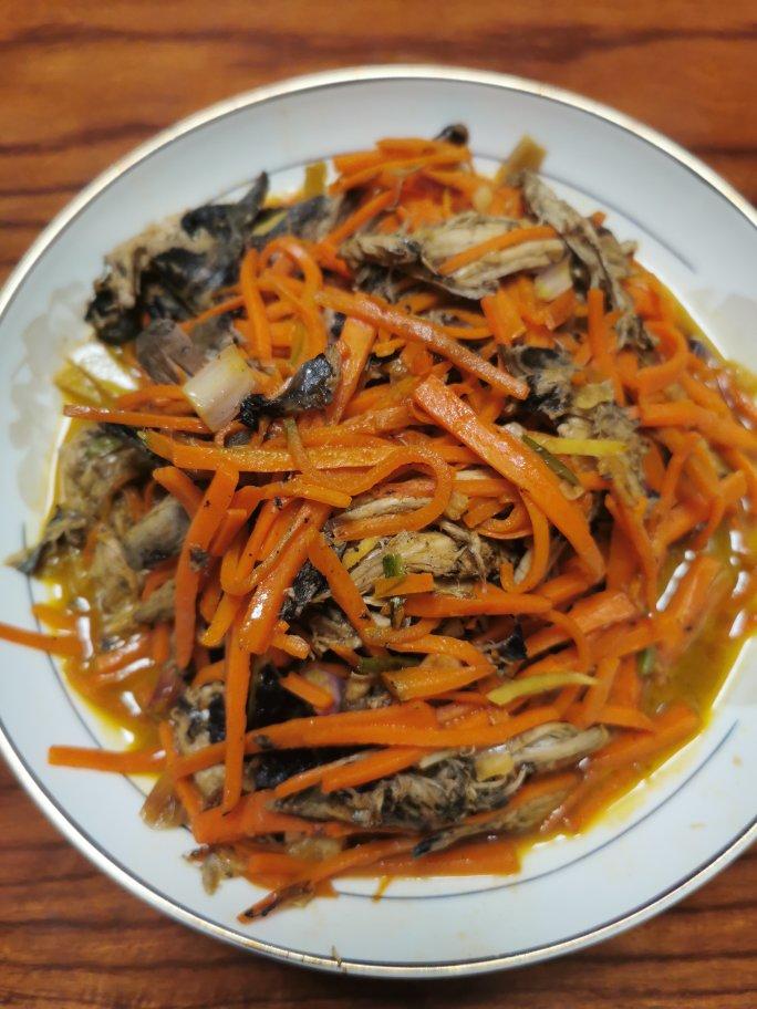 干炒乌鸡肉