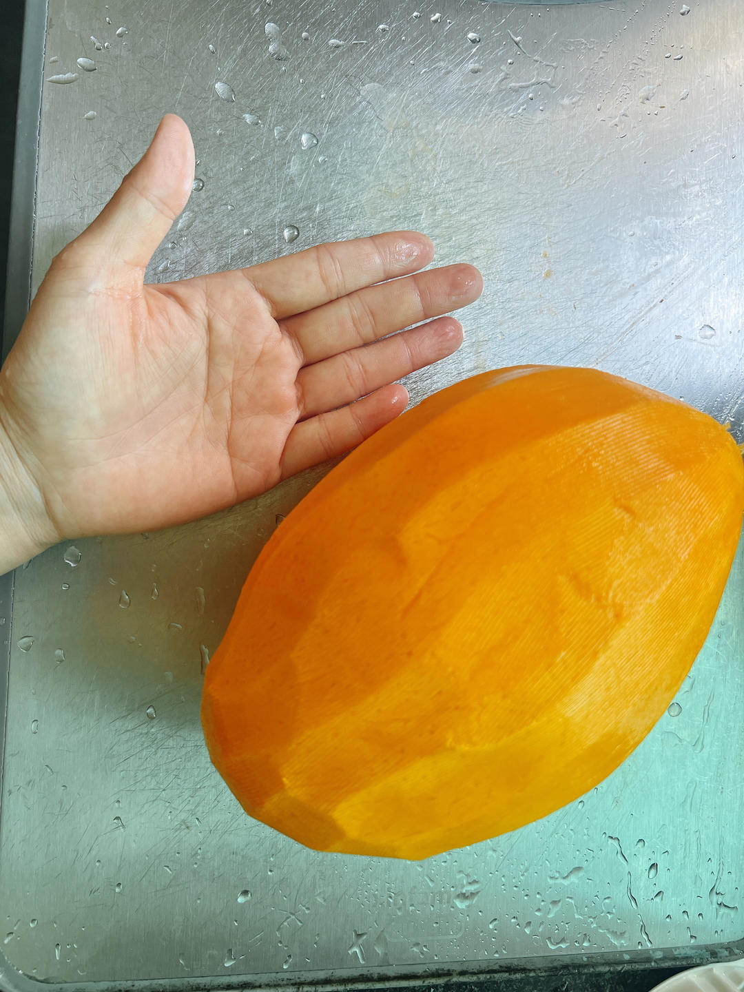 港式甜品——杨枝甘露(芒果西米露)附芒果花切法