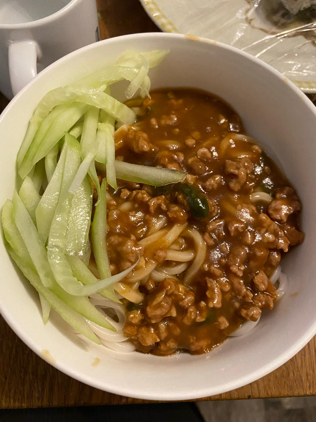 真想让你们尝尝这碗肉酱拌面🍜太香太香了