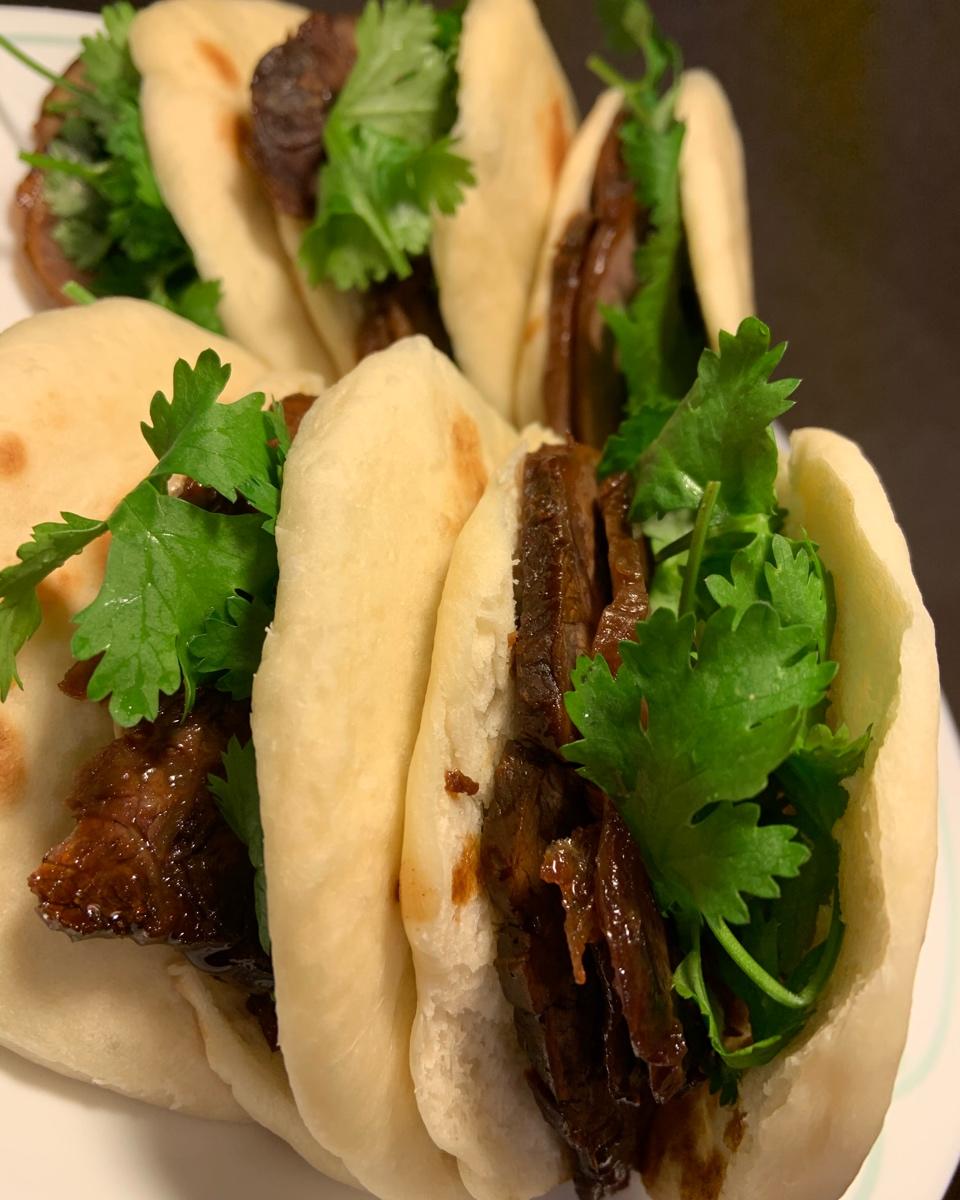 肉夹馍饼(不用泡打粉也外酥里嫩的肉夹馍饼)