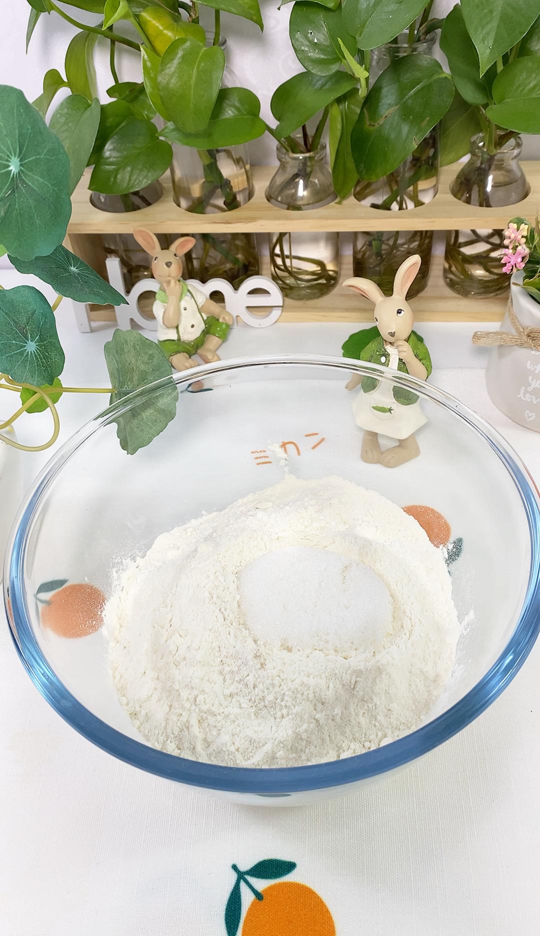 纯奶手撕吐司的做法 步骤1