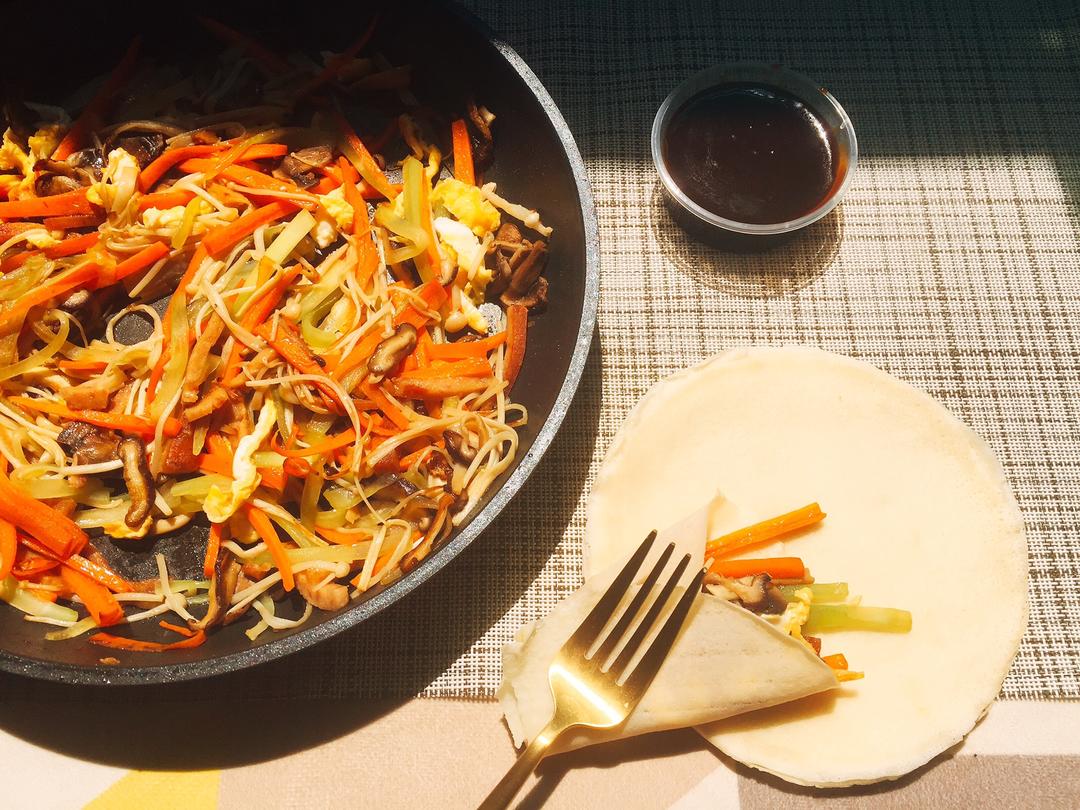 煎饼卷万物——把整个春天卷进饼里