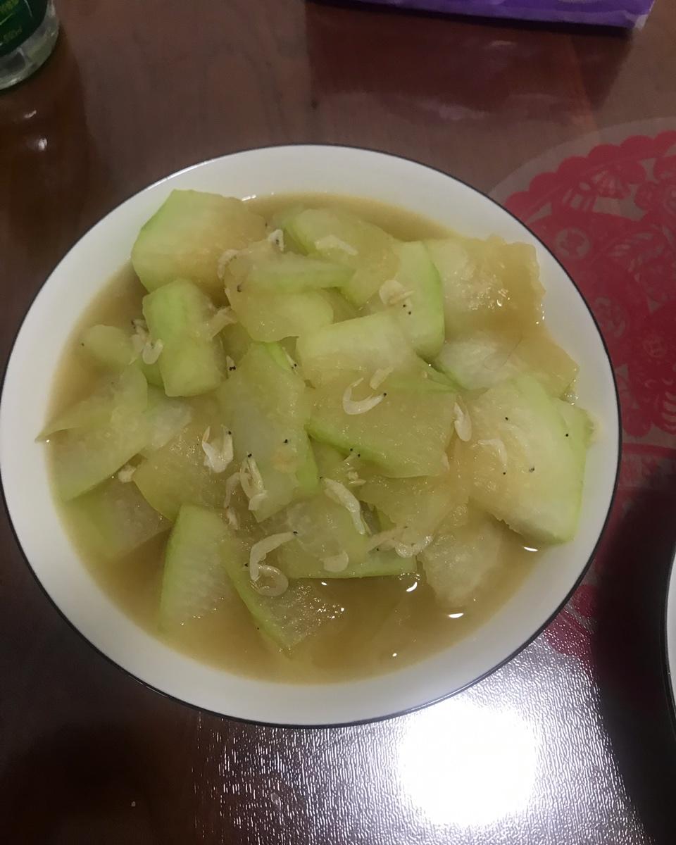 虾皮炒冬瓜