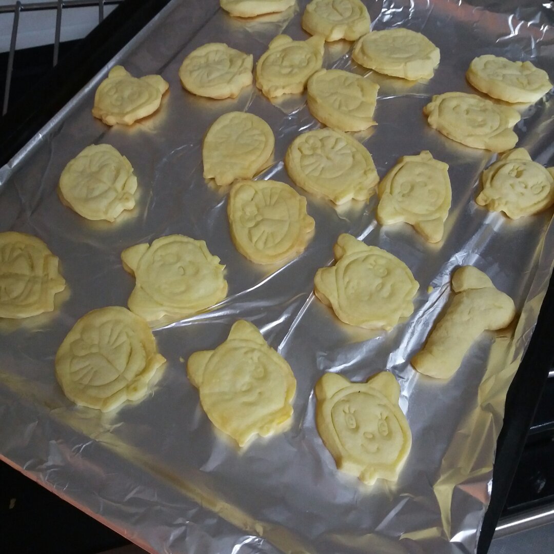 宝宝的可爱黄油饼干