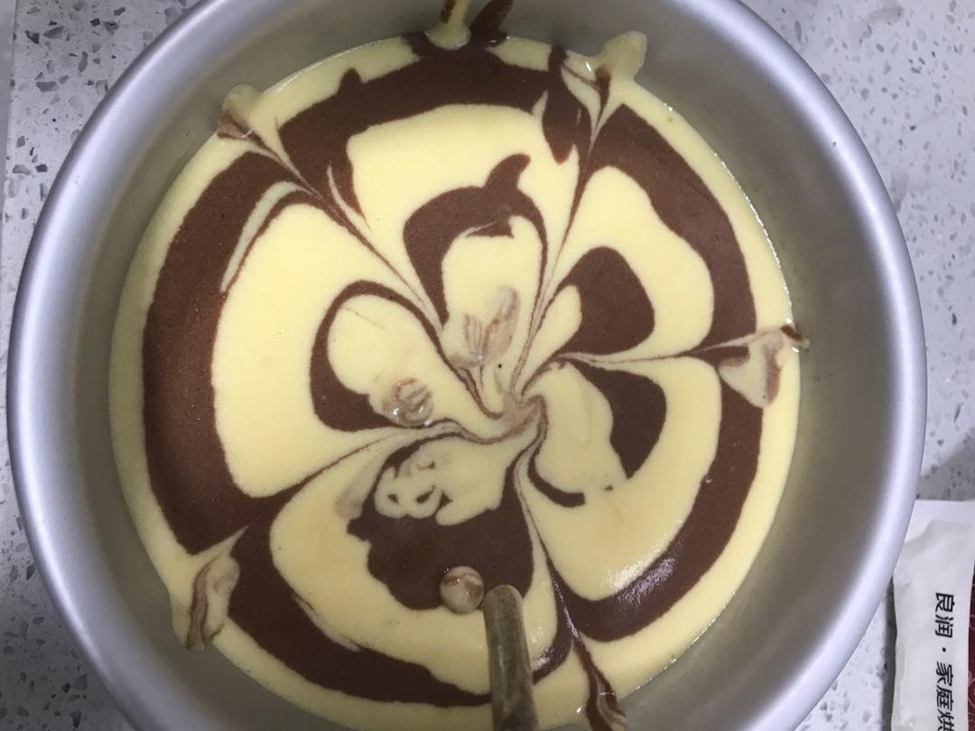 斑马纹戚风蛋糕