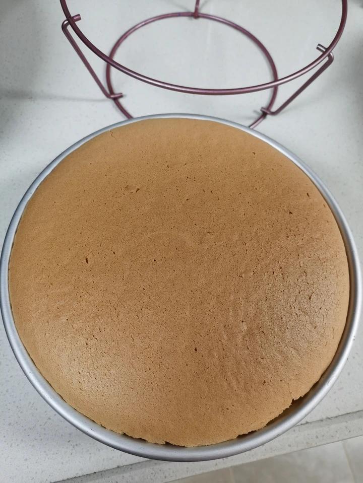 八寸戚风蛋糕