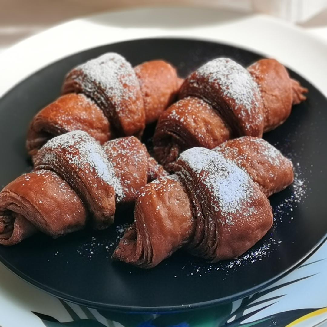 不用开酥的巧克力可颂