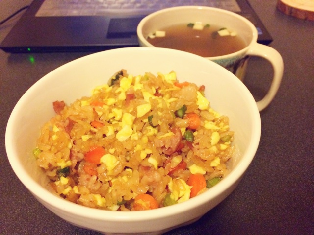 酱油素炒饭