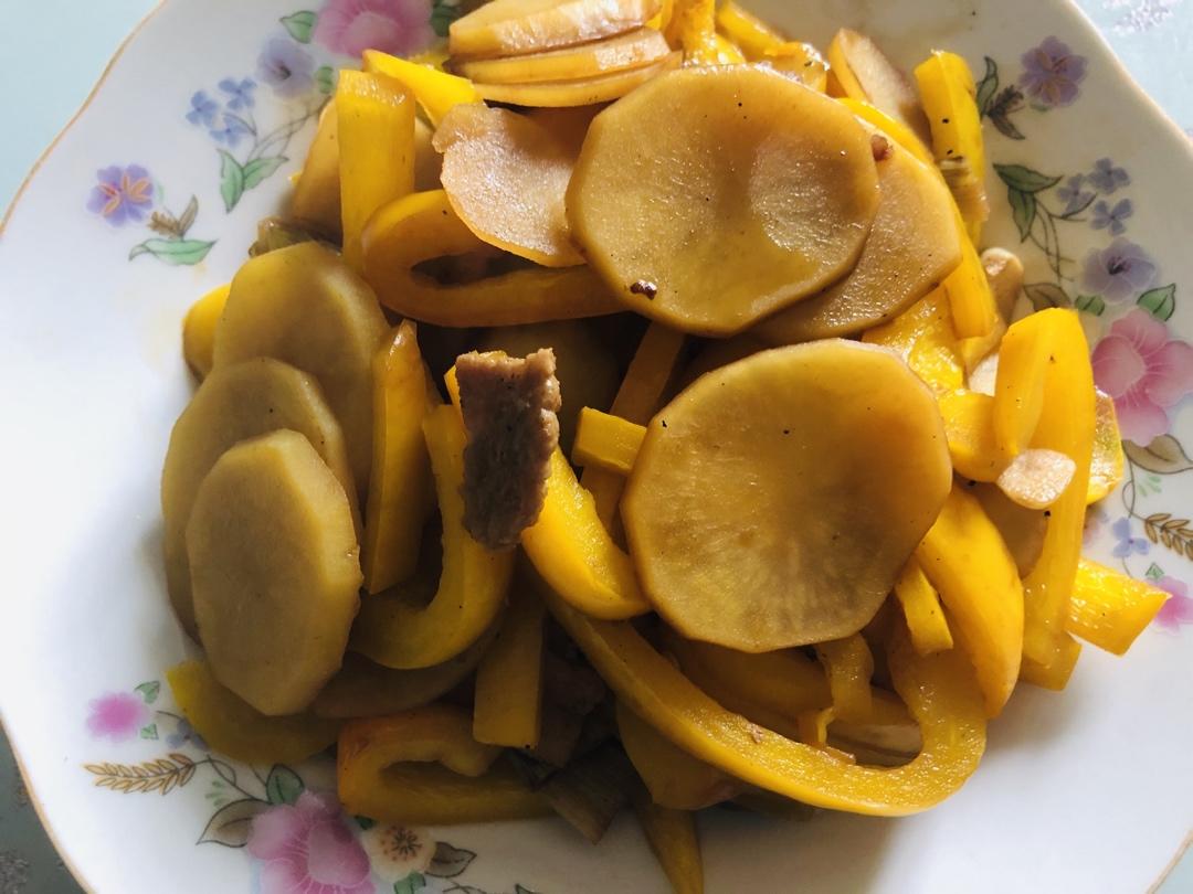青椒土豆片