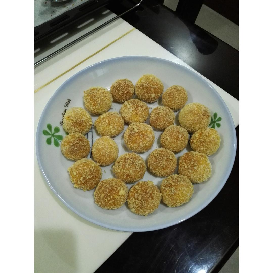 黄金椰丝球