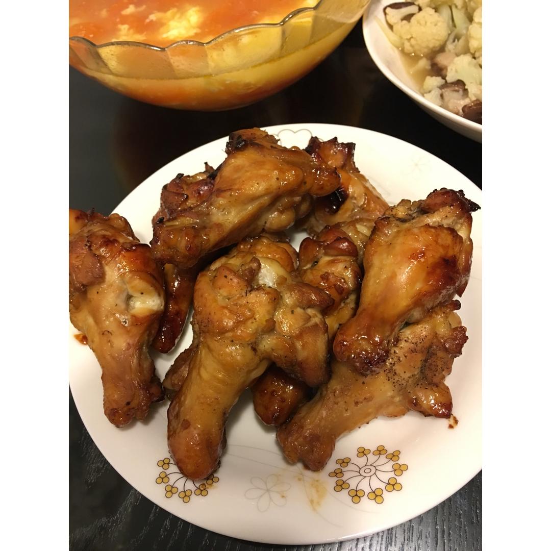 烤鸡翅（自制腌料）