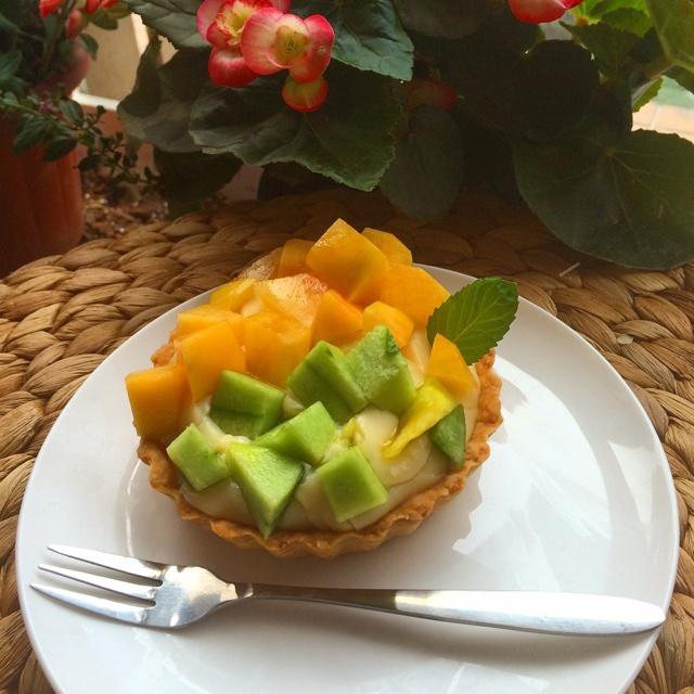 法式水果挞 tarte aux fruits的做法