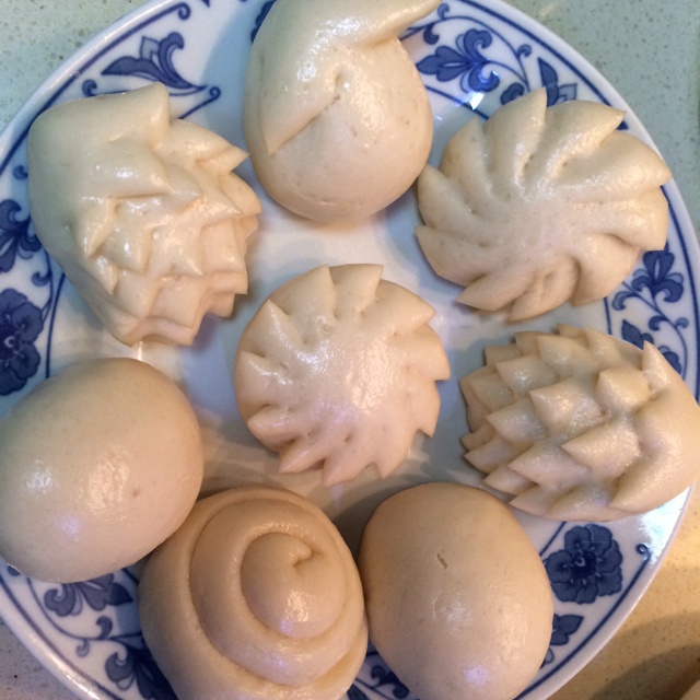 自制奶黄包