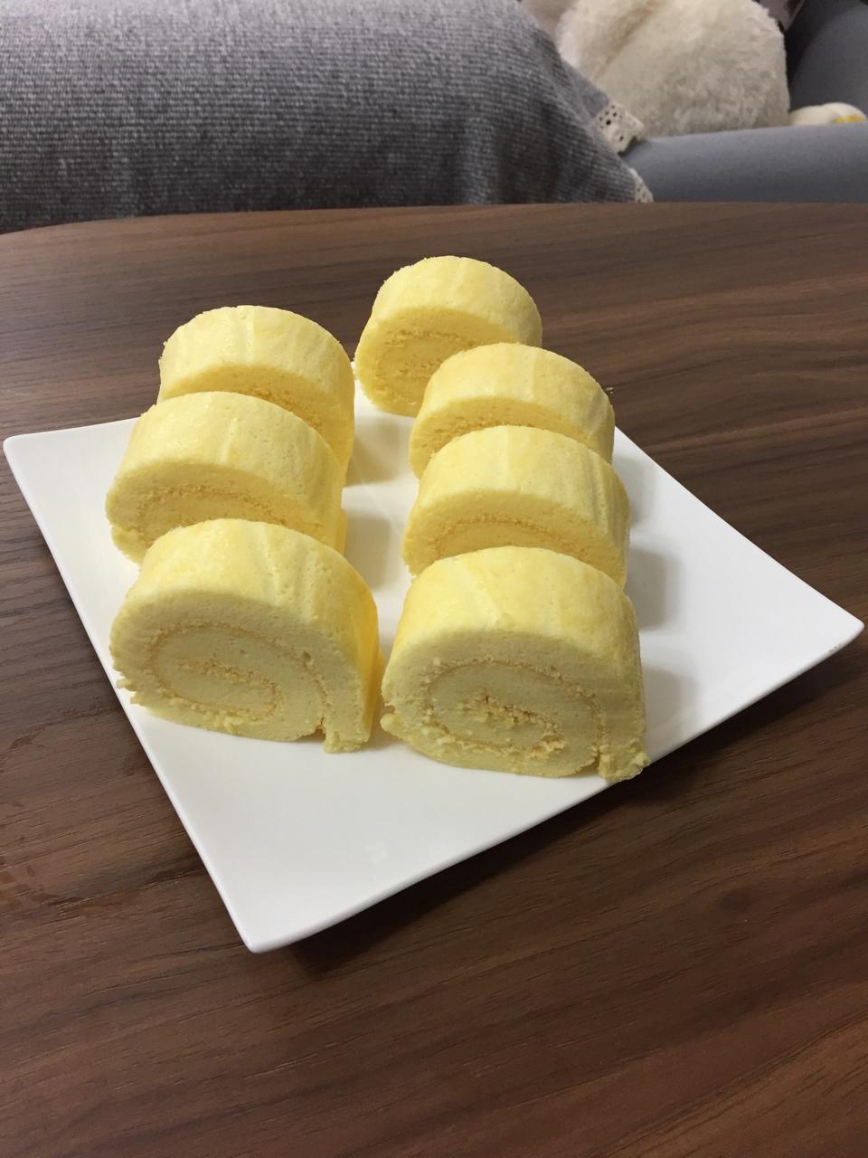 原味蛋糕卷(后蛋法)
