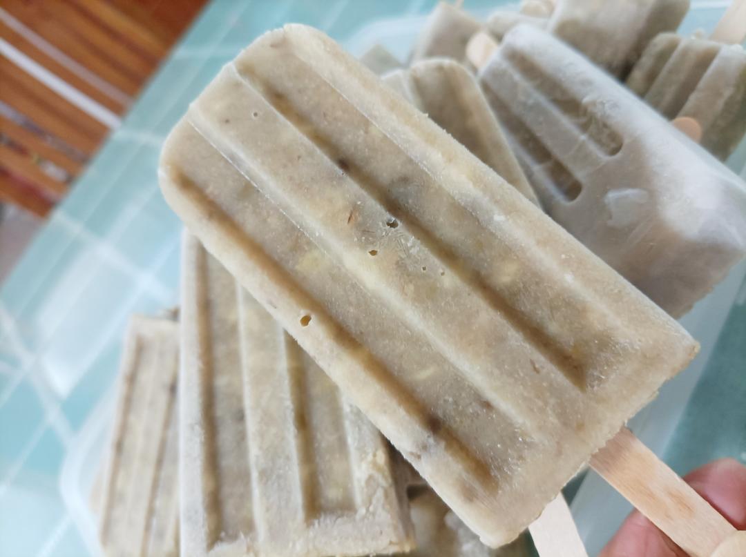 自制绿豆棒冰