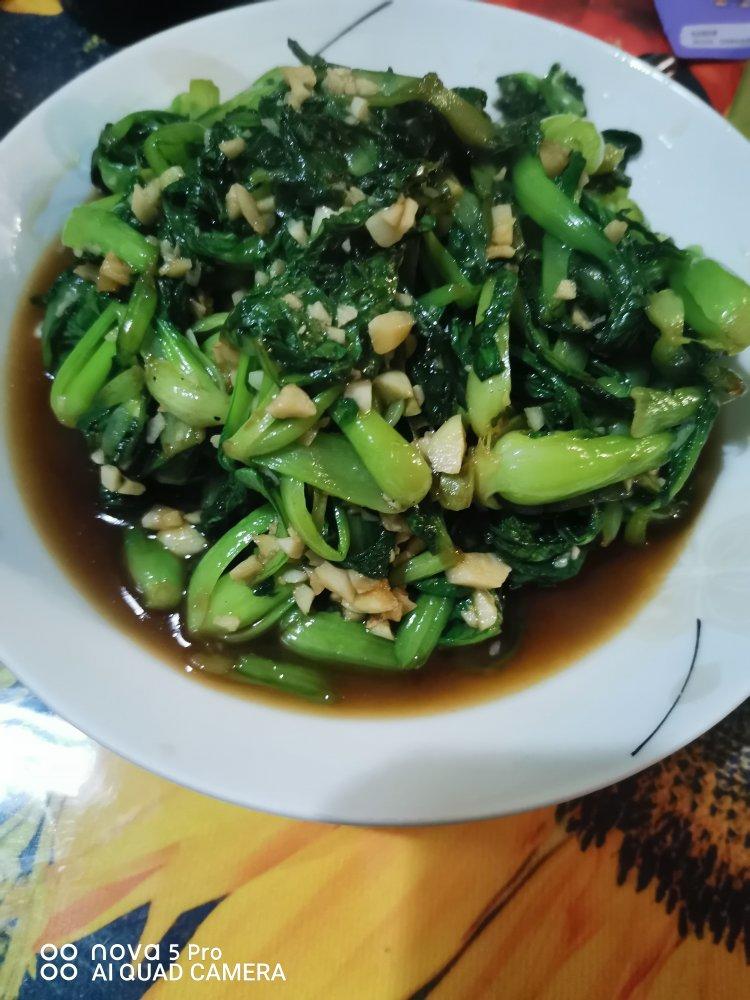 鸡毛菜的最佳打开方式：白灼鸡毛菜