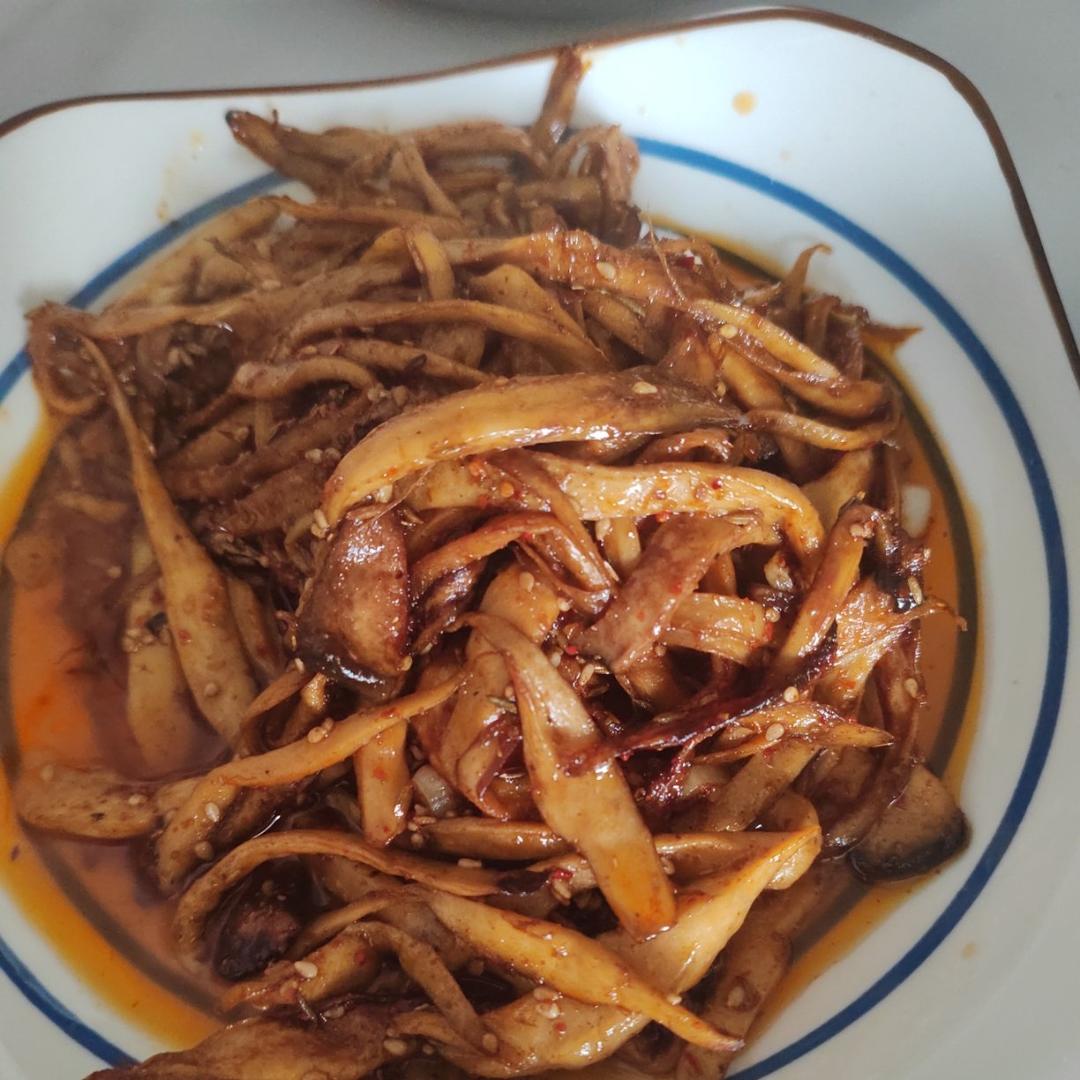 越嚼越香‼️比肉还要好吃👉干煸孜然杏鲍菇