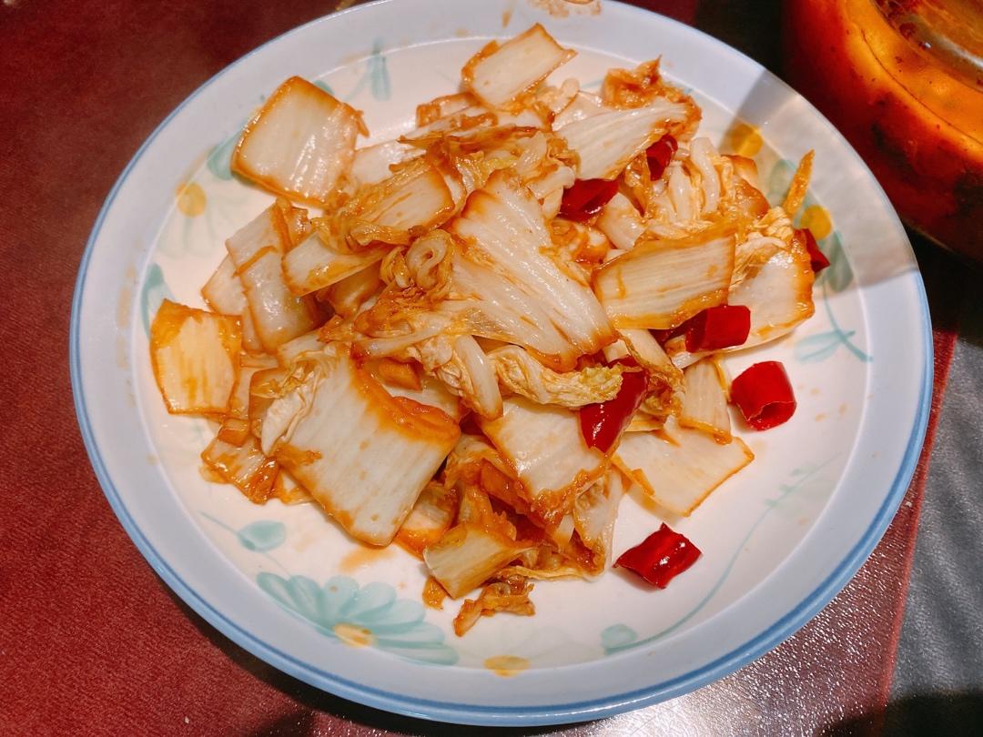酸辣爽口的醋溜白菜