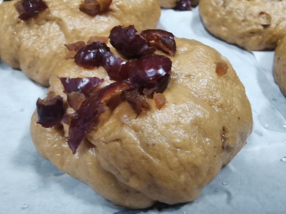 空口可以吃两个的开花红糖馒头（动图图解）无需整形，真的好好吃