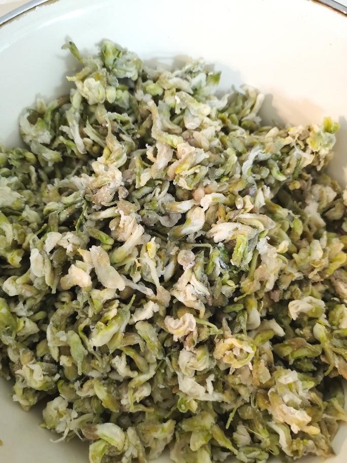 槐花饭的做法