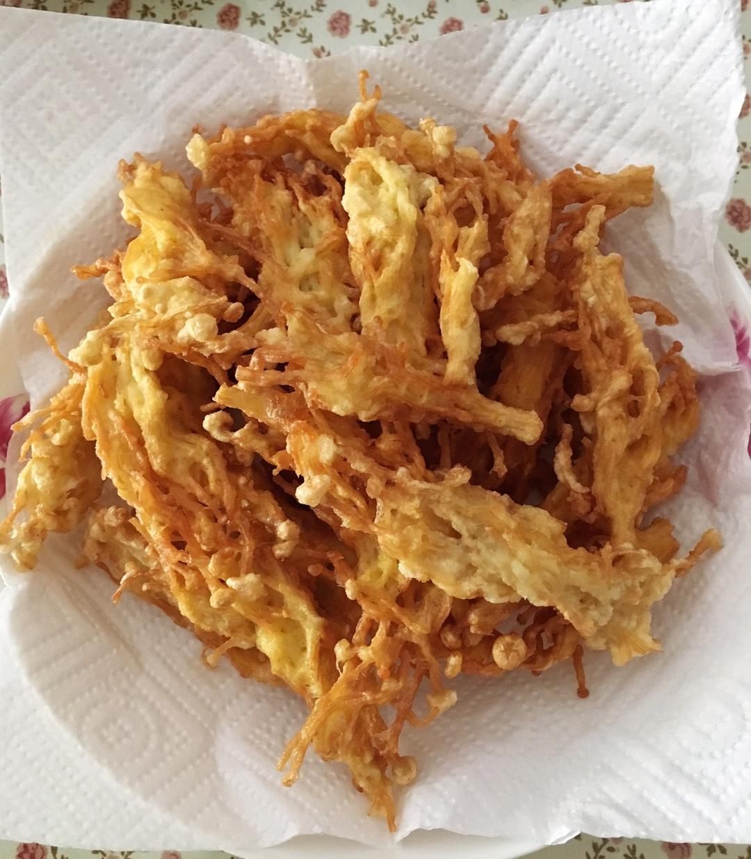 油炸金针菇