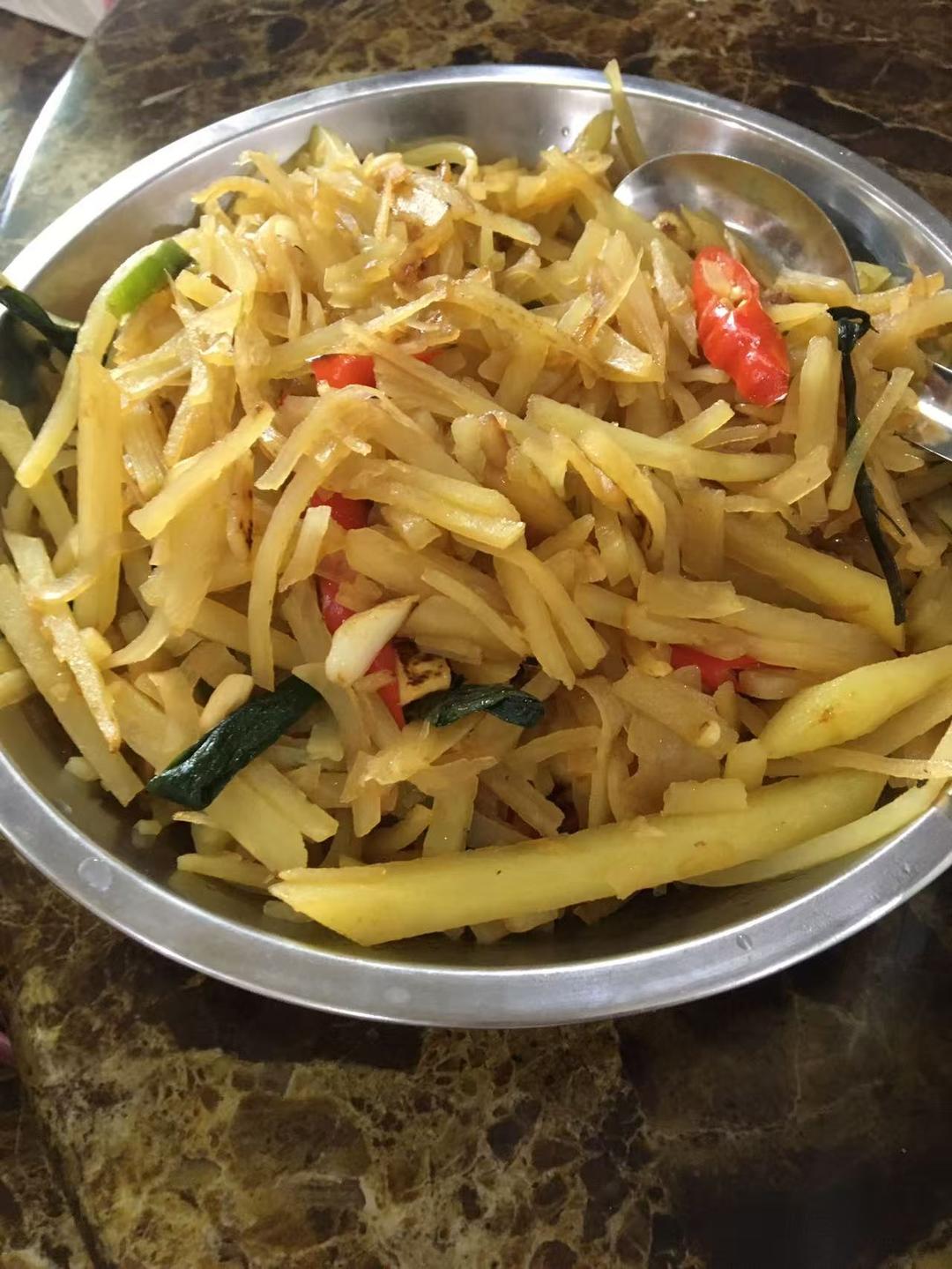 醋溜土豆丝