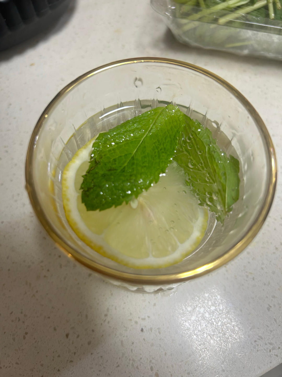柠檬薄荷茶