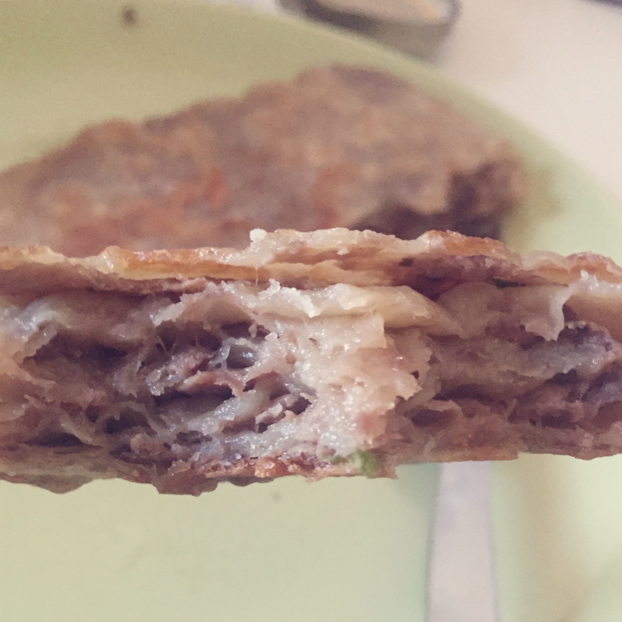 千层肉饼
