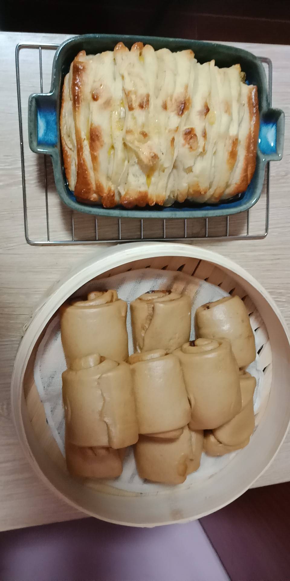 奶香红糖馒头