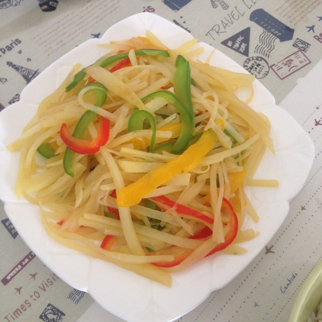 青椒土豆丝