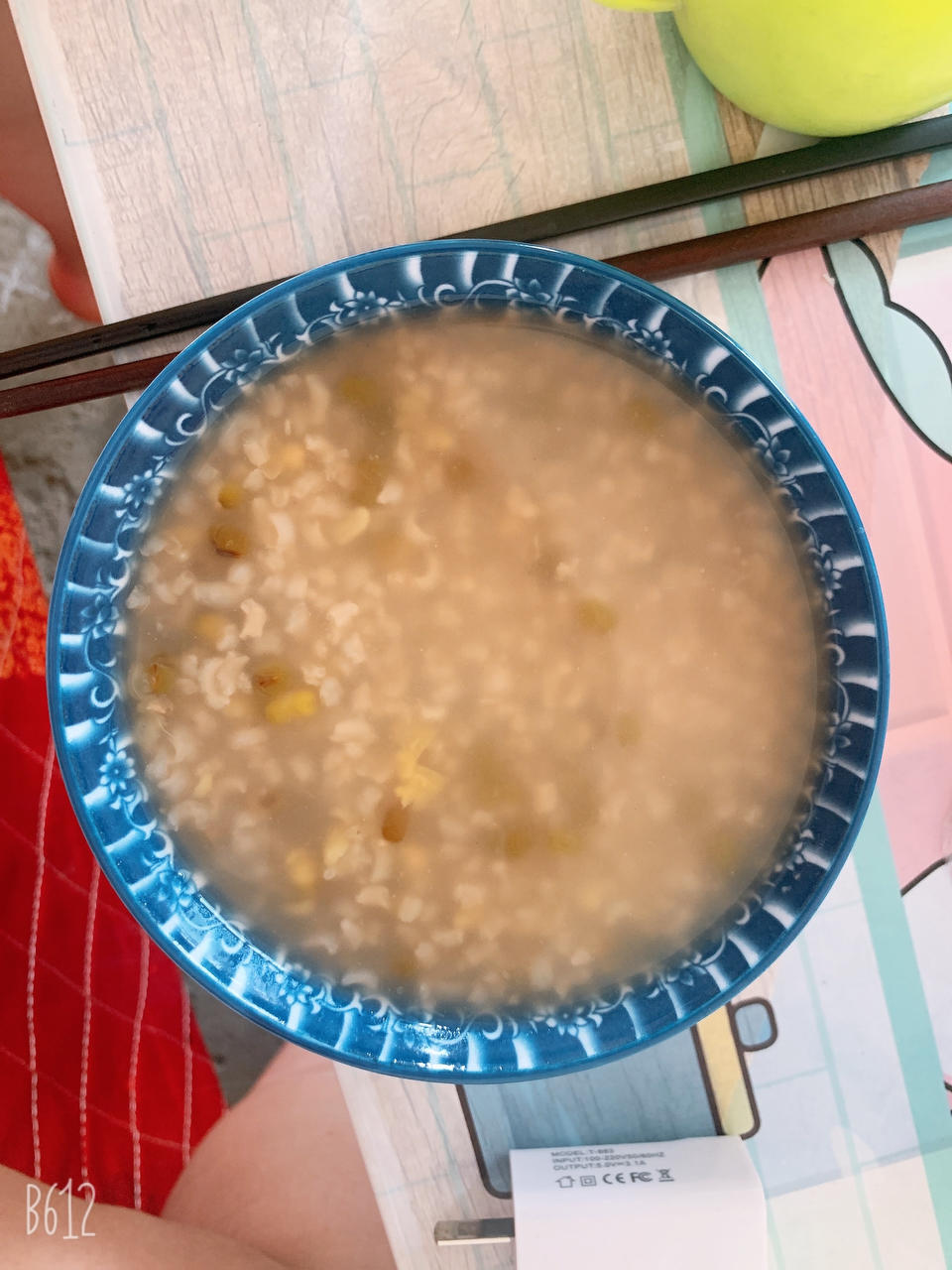 夏日去暑神器的绿豆粥