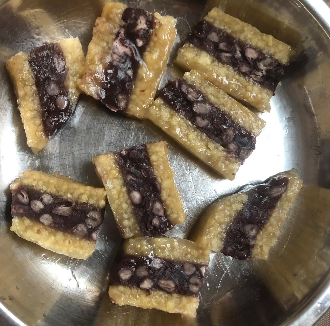 小米红豆杂粮糕