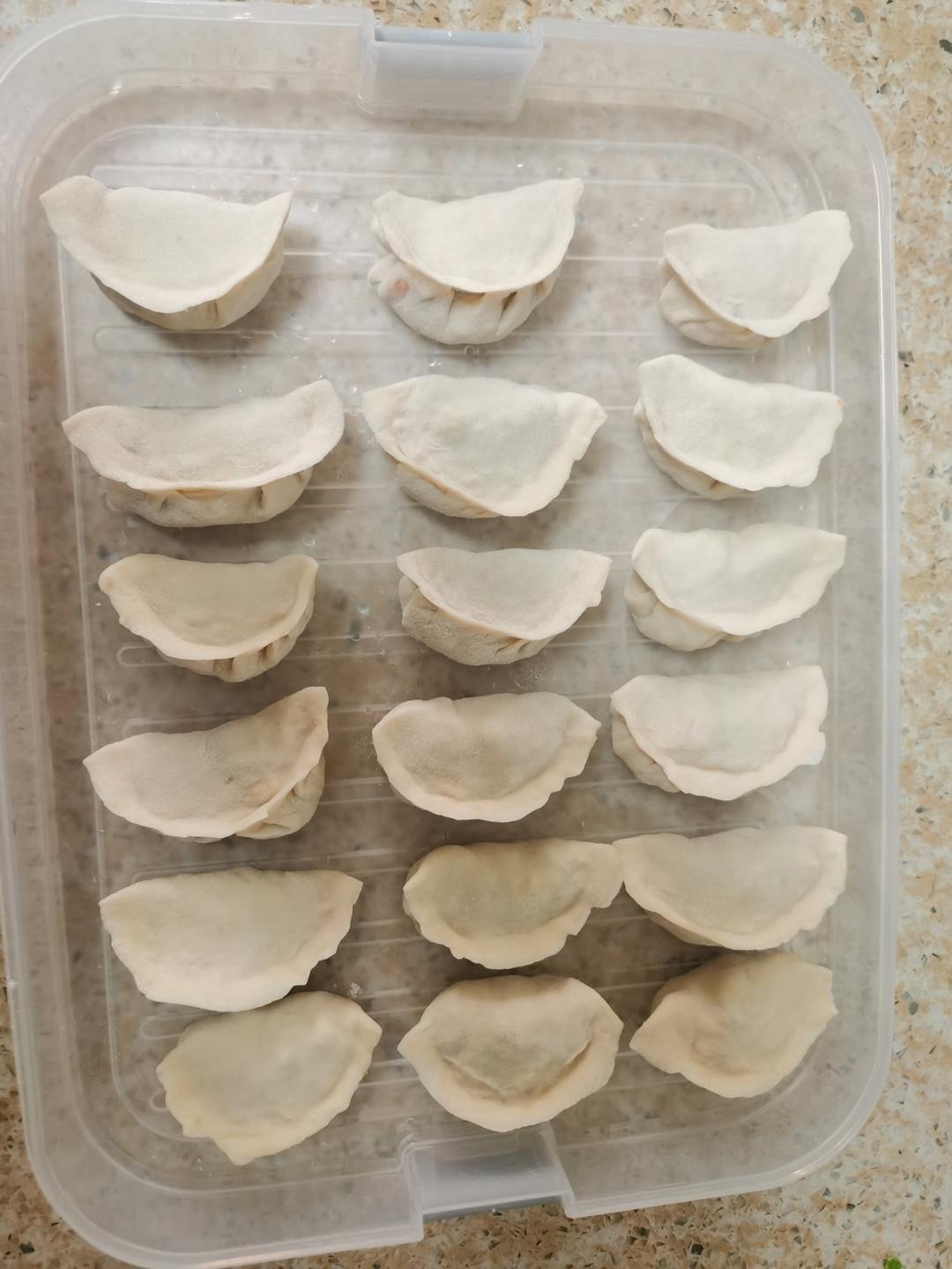 西葫芦鲜虾饺子